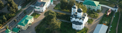 Собор Бориса и Глеба на территории Борисоглебского монастыря в Дмитрове