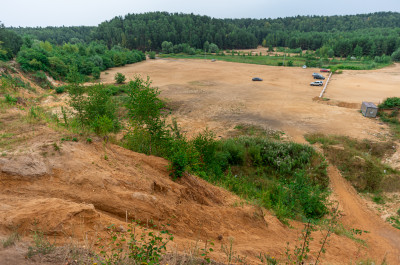 Лыткарино, Лыткаринский карьер (Волкушинский), трасса для маунтинбайка