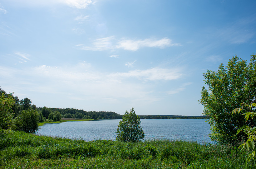Голубые озера в луховицах фото