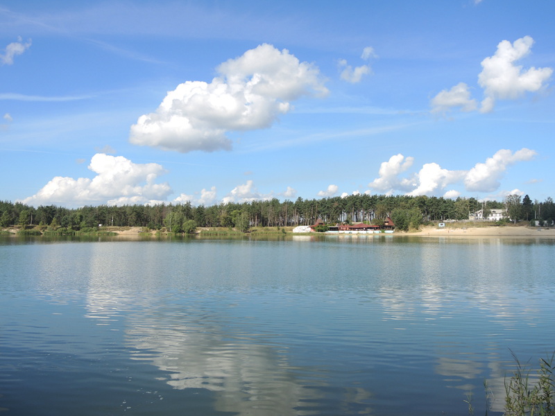Голубые озера в Луховицах